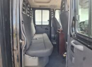 Iveco 40C17 BE Clixtar, Dubbel cabine, Veldhuizen trailer