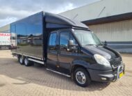 Iveco 40C17 BE Clixtar, Dubbel cabine, Veldhuizen trailer