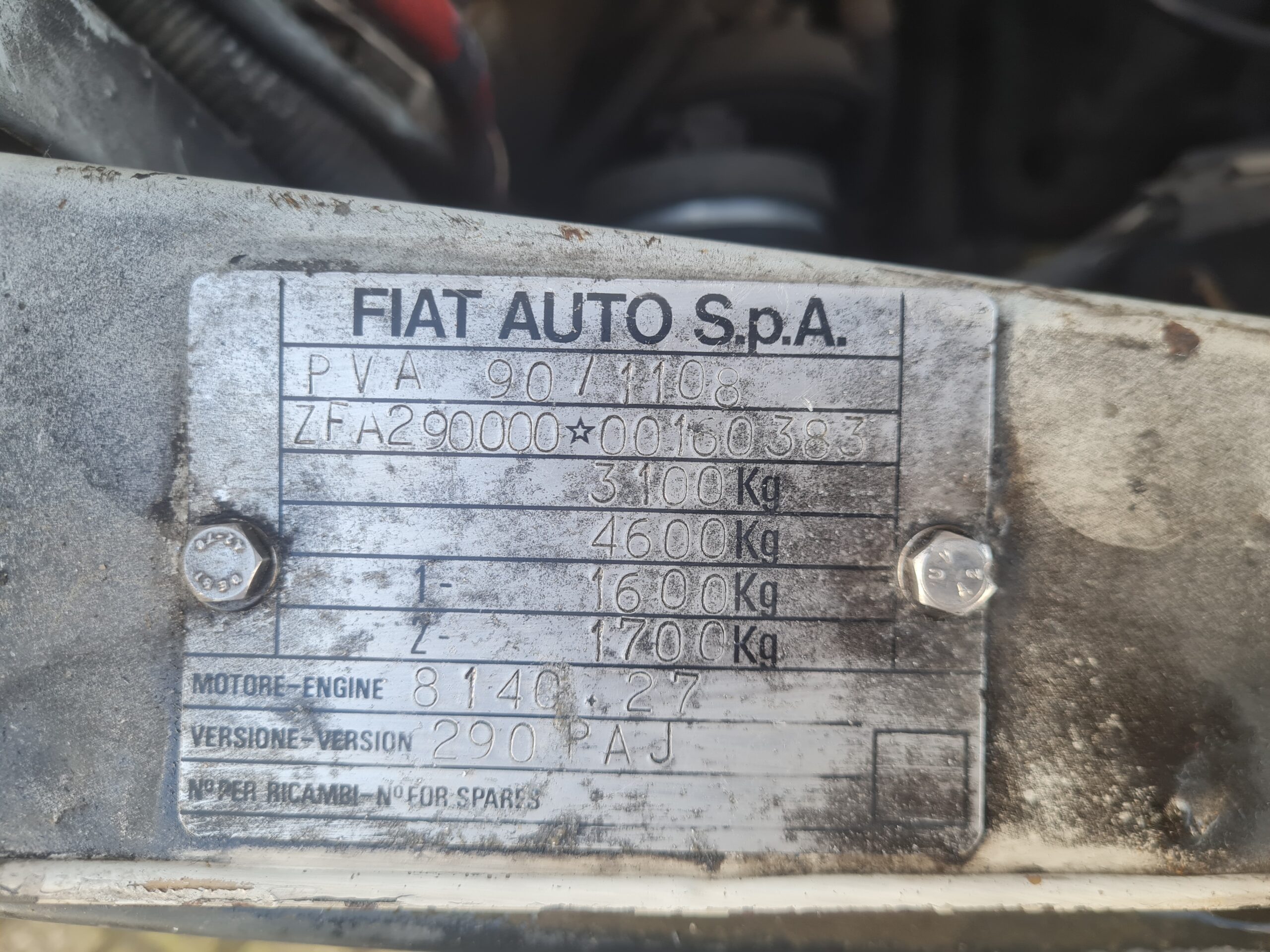 Fiat Ducato 14 Camper, Belgisch kenteken