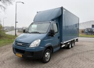 Iveco Daily 40C15 BE Clixtar, Veldhuizen oplegger, Laadklep