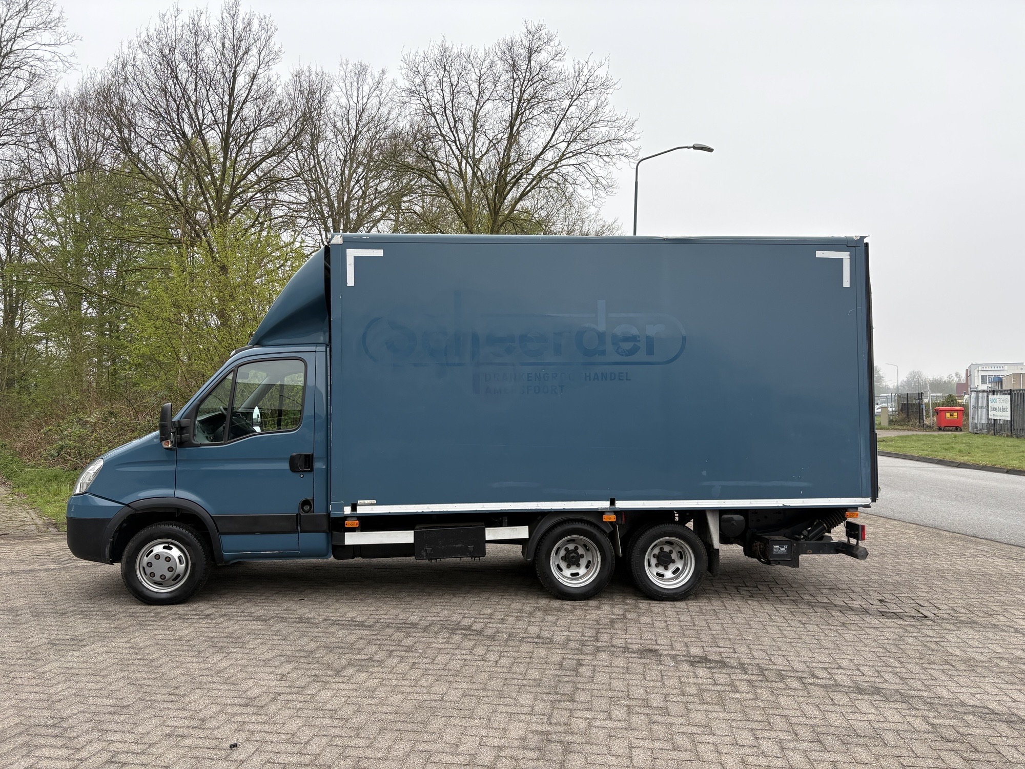 Iveco Daily 40C15 BE Clixtar, Veldhuizen oplegger, Laadklep