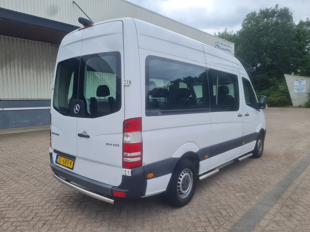 Mercedes-Benz Sprinter 214 CDI L2 H2. 9 persoons, Bj 2018