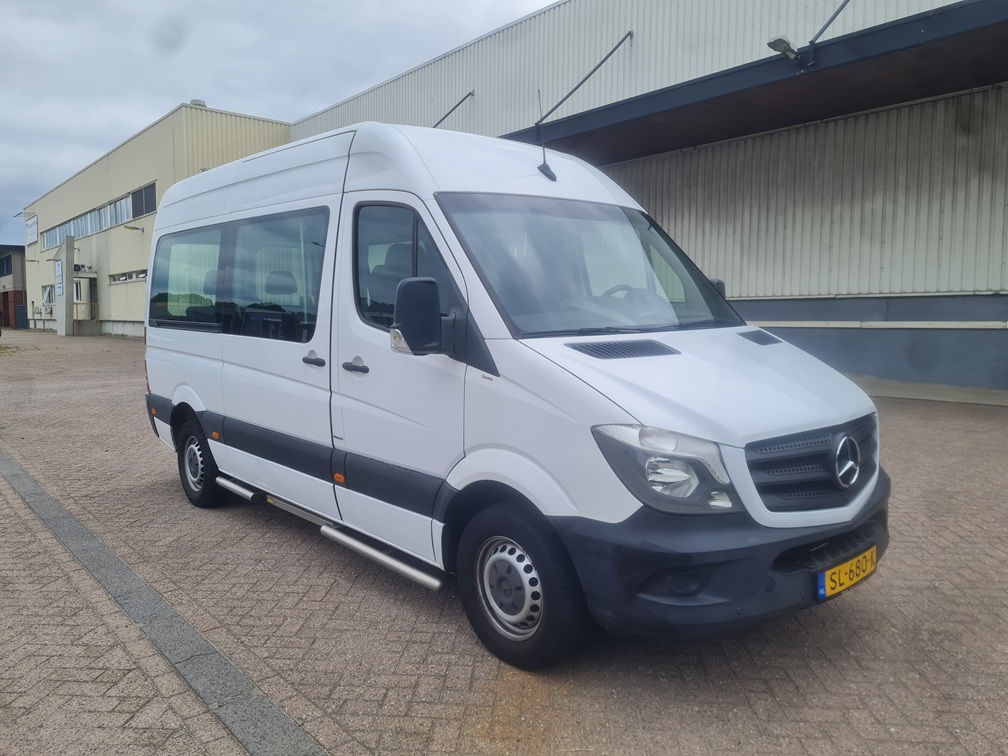 Mercedes-Benz Sprinter 214 CDI L2 H2. 9 persoons, Bj 2018